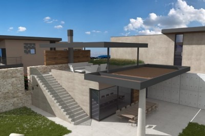 Quality and fully furnished villa with a view of Brijune not far from Pula - under construction 3