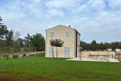 Unusual stone villa equipped with designer furniture in a fairytale location - under construction