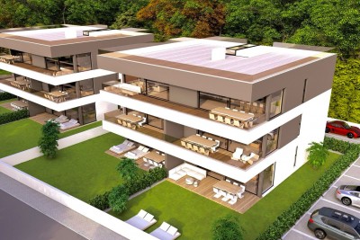 New construction, luxurious apartment on the 1st floor, 3 km from the center of Poreč - under construction 3