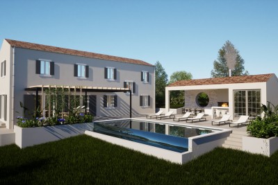 Una spaziosa casa nuova con piscina in una posizione tranquilla - nella fase di costruzione 3