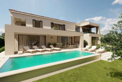 A beautiful modern villa in a quiet location with a sea view - under construction 3