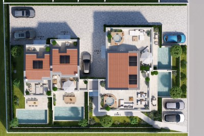 Modernes Haus mit Pool – nur 1 km vom Meer und dem Zentrum von Poreč entfernt - in Bau 3
