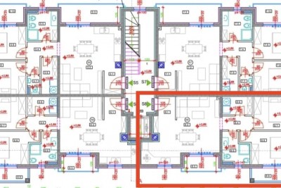 Novo stanovanje z 2 terasama v moderni stavbi na mirni lokaciji nedaleč od morja - v fazi gradnje 5