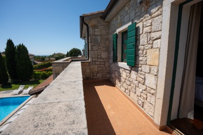 Istrian villa with pool, terraces and sea view 37