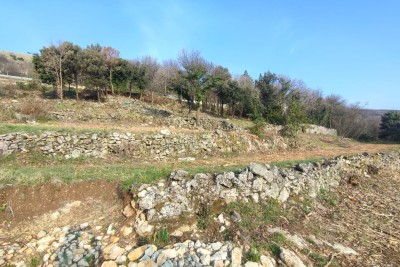 Labin okolica, Gradbeno zemljišče s projektom vile in odprtim pogledom na morje 5