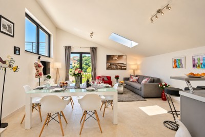 Vrsar – Penthouse s krovnom terasom i pogledom na more 2