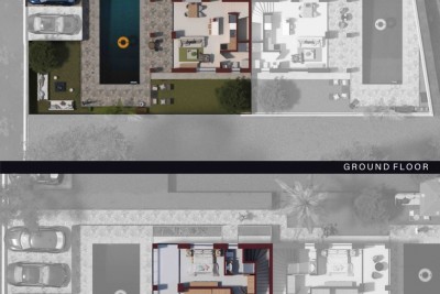 Terreno edificabile esclusivo con permesso per una casa bifamiliare, a 1.000 m dal mare 12