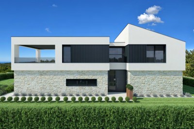 A modern villa in a quiet location with a panoramic view, 5 km from Poreč and the sea - under construction 10