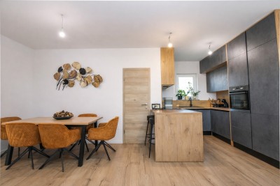 New semi-detached house with 2 residential units in a quiet location 3 km from the sea 4