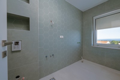Medulin okolica, Moderna kuća sa bazenom i pogledom na more 14