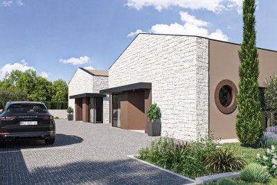 Poreč okolica – Moderna prizemnica s bazenom, 6 km od mora - u izgradnji 5