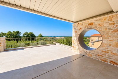 Poreč okolica, luksuzna vila s pogledom na more 15