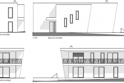 Moderna vila z bazenom in prostornim vrtom - v fazi gradnje 11