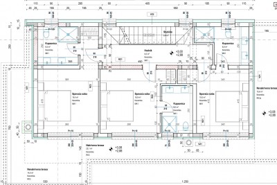 Moderna vila s bazenom i pogledom na more – okolica Poreča 251 m² + krovna terasa 87 m² 24