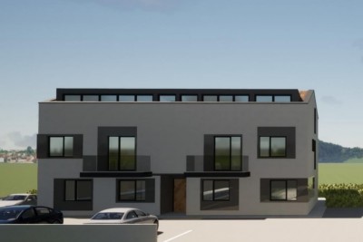 Ausgezeichnete neue Wohnung mit großer Terrasse in Meeresnähe - in Gebäude 5