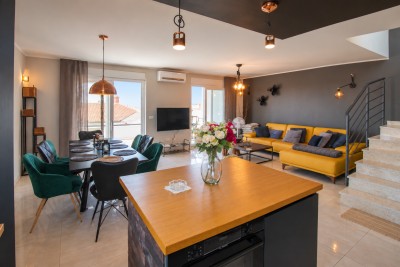 Novigrad – Penthouse s krovnom terasom i pogledom na more 2