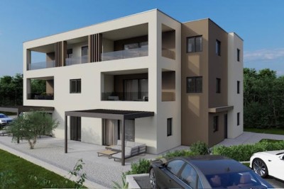 Apartment with a yard and its own entrance in a sought-after location 700m from the sea - under construction 2