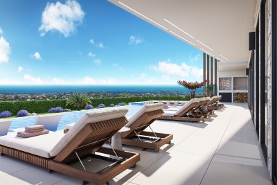 A luxurious villa with a view of the sea - under construction 14