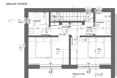 Poreč - Moderna dvojna hiša s bazenom 5min od centra - v fazi gradnje 15