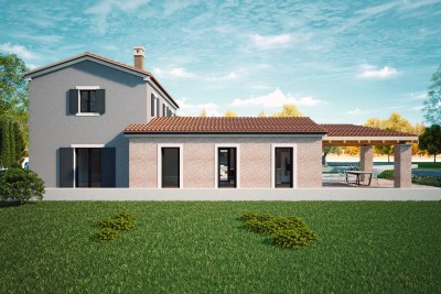 Istrian stone villa with a sea view - under construction 10