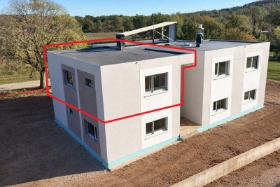 Wohnung im 1. Stock mit Dachterrasse – Moderner Komfort mit Aussicht - in Bau 4