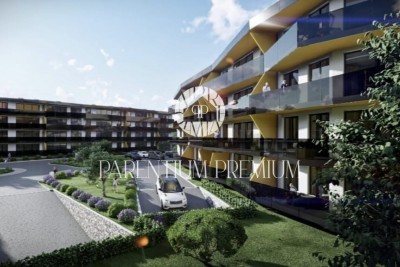 Luxurious spacious apartment on the 2nd floor 800m from the sea - under construction