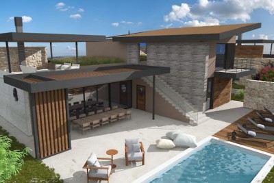 An unusual ultra-modern villa with an enchanting view - under construction 4