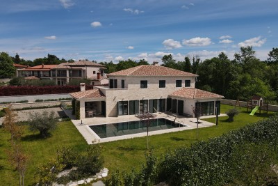 A beautiful stone villa with a swimming pool 1