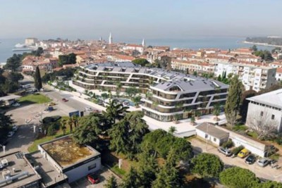 Ultra modern apartment with a gallery and a beautiful view in the center of Poreč - under construction 12