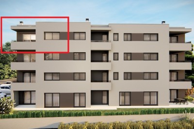 Modern apartment on the 3rd floor with two bedrooms – 3 km from the sea - under construction