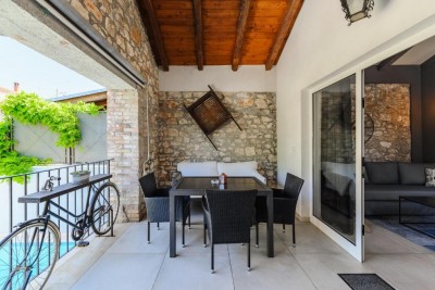 Casa a schiera in pietra d'Istria con piscina 18