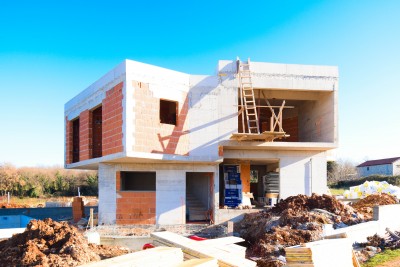 An unusual designer house with a swimming pool in an idyllic location - under construction 8