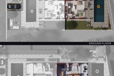 Terreno edificabile esclusivo con permesso per una casa bifamiliare, a 1.000 m dal mare 13