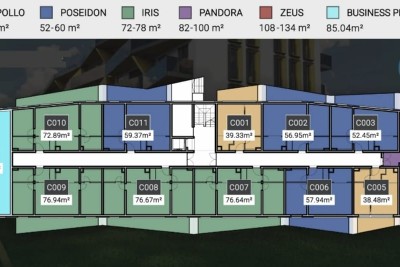 Appartamento al piano terra con terrazzo in nuova moderna palazzina a 800m dal mare - nella fase di costruzione 13