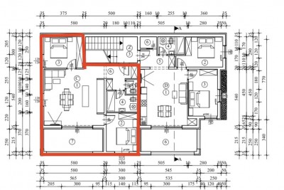 Neue moderne Wohnung mit Terrasse 700 m vom Meer und dem Stadtzentrum entfernt - in Gebäude 5