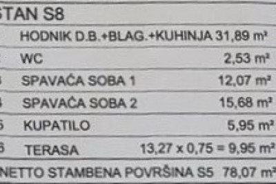 Moderan stan na 2. katu 700m od mora i marine - u izgradnji 6