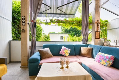 Novigrad area, stone terraced house 800 m from the sea 24