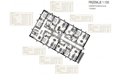Zweizimmerwohnung im Erdgeschoss mit Swimmingpool, Aufzug und Garage - in Gebäude 8