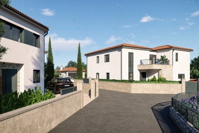 Nuova villa moderna in una tranquilla località istriana con elementi rustici - nella fase di costruzione 8