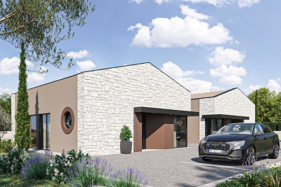 Poreč okolica – Moderna prizemnica s bazenom, 6 km od mora - u izgradnji 4