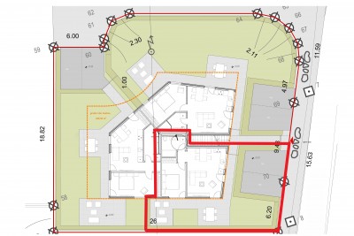 Stan u prizemlju s dvorištem – mirna lokacija nedaleko grada - u izgradnji 10