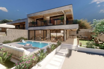 Una fantastica villa con piscina in un resort ricco di contenuti a 50 metri dal mare! - nella fase di costruzione 4