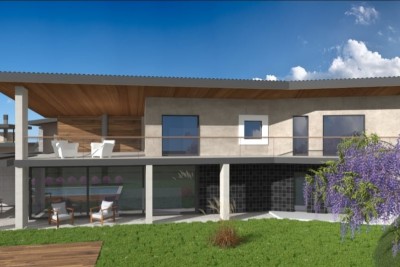 A fantastic spacious villa with a panoramic view of the sea and Brijuni - under construction 6