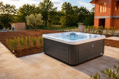Okolica Poreča, popolnoma opremljena dvojna pritličnica z jacuzzijem 13