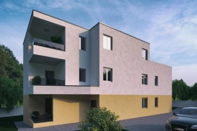 Appartamento con ampio cortile al piano terra di una nuova costruzione, a 7 km da Parenzo - nella fase di costruzione 7