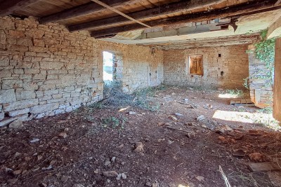 Istarska kamena kuća na mirnoj lokaciji s gotovim projektom 8