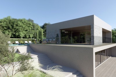 Modern house in the center of Istria - under construction 4