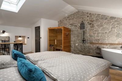 Renovated stone house with 3 apartments in the center 5