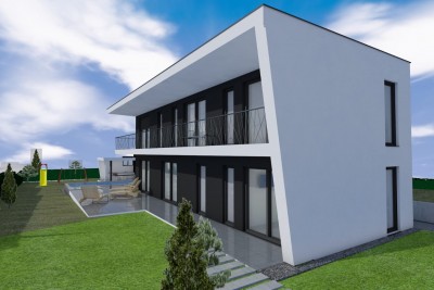 A modern villa with a swimming pool and a spacious garden - under construction 7