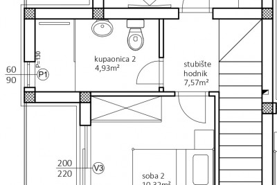 A house in a row with a garden in the immediate vicinity of Poreč - under construction 9